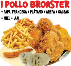 Combo Pollo Broaster